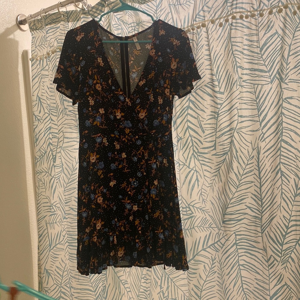 Floral target dress